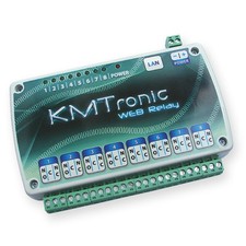 KMTronic LAN IP 8 Canaux Relais Carte Internet Ethernet Module WEB BOX