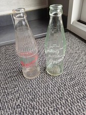 2 Ancienne. Bouteille Canette   publicitaire PRIMEROSE Soda