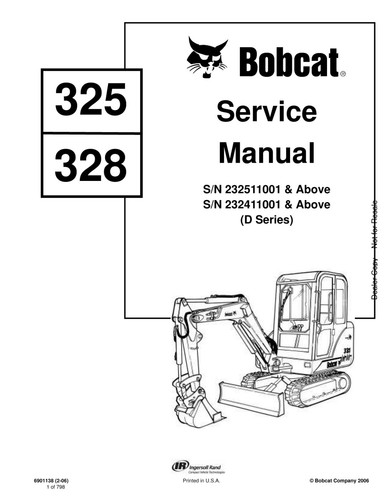 Bobcat 325 328 - bobcat, 1