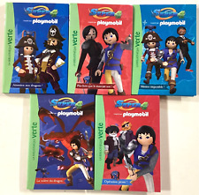 SUPER 4 PLAYMOBIL 1 à 5 Bibliothèque VERTE jeunesse