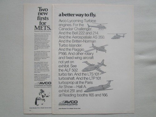 1977 pub avco lycoming - pub,