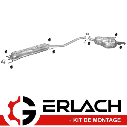 Echappement silencieux pour