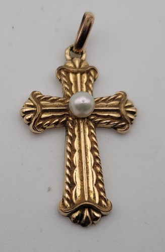 Pendentif croix ancienne - pendentif,