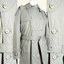 Magnifique Trench-coat Croisé Vintage 