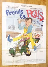 PREND TA ROLLS ET VA POINTER rolls royce original LARGE french movie poster '81