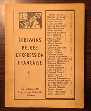 [Sans mention d'auteur] | Écrivains belges d'expressions française |