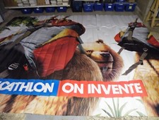 decathlon on invente * affiche publicitaire 4*3metres en 6 panneaux