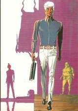 HERMANN-GREG carte postale bd