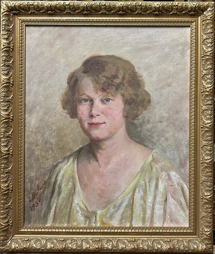 Female portrait 1930 - portrait, 1930’s