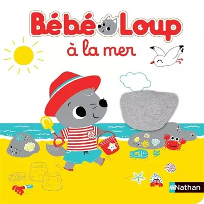 Bébé loup mer livre - mer,