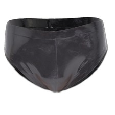 Culotte en latex avec plug anal gonflable fait main (3XL)