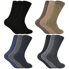 3 paires homme chaussettes laine chaudes epaisse respirantes pour hiver et froid