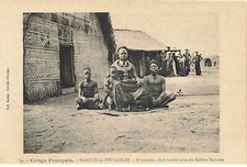 Congo Français - SAINT-LOUIS-DE-L'OUBANGHI - N'salakiva, chef batéké orné