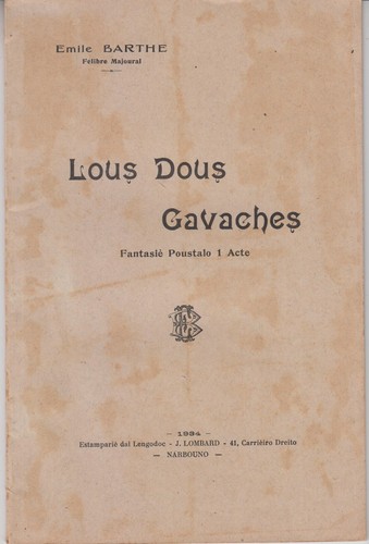 Emile barthe lous dous - emile,