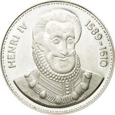[#555728] France, Médaille, Roi de France, Henri IV, SUP, Argent