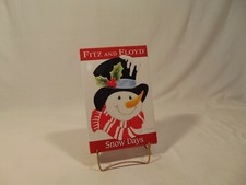 Fitz & Floyd Snow Days Canape