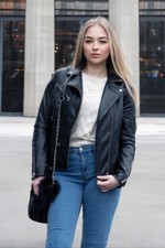 Veste En Cuir Pour Femme Leyla