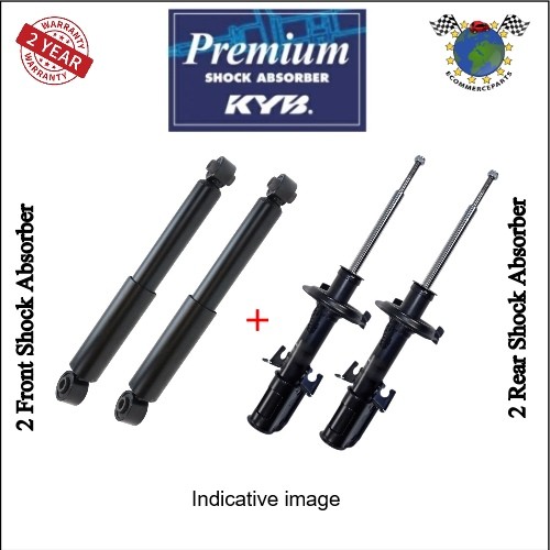 Kit amortisseurs avant - avant, +