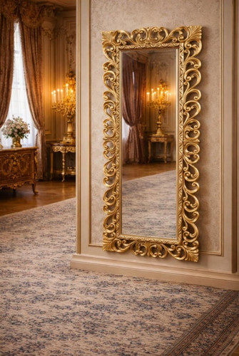Beau miroir 185cm style - 185cm, h