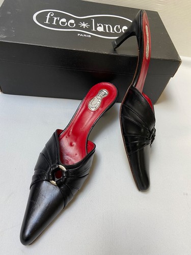 Mules talons escarpins - 37/38,