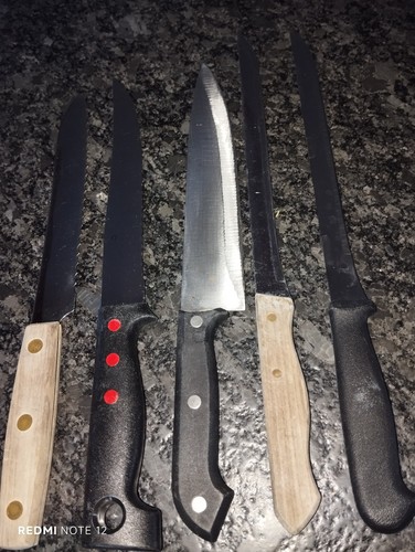 Lot couteaux cuisine - 5,