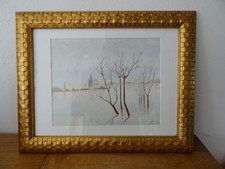 Jolie aquarelle encadrée - jolie,