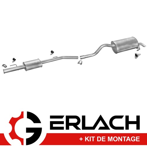 Echappement silencieux pour