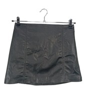 H&M Jupe en cuir synthétique