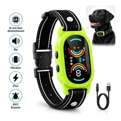 Collier anti aboiement chien - anti-aboiement,