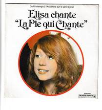 45 T PROMO PUB - ELISA CHANTE