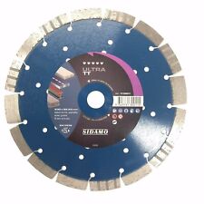disque diamant ultra tt diamètre 230  tout terrains  sidamo neuf