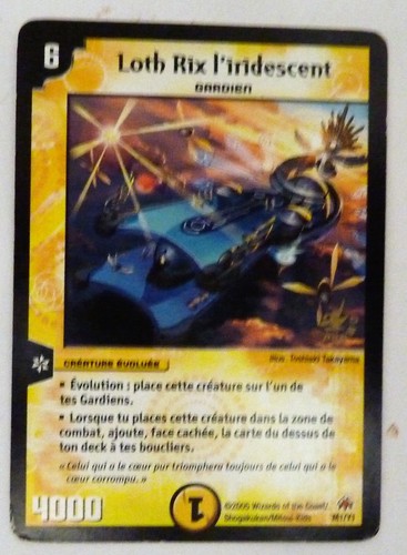 Carte duel masters - masters, loth