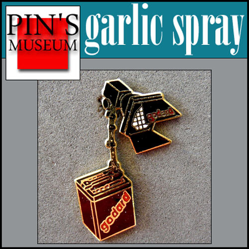 Pin spotlight cinéma godard - pin's,