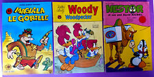lot de  3 BD: Maguila le gorille - Nestor et son ami David  - Woody Woodpecker
