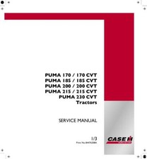 CASE IH PUMA 170, 185, 200