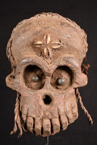 Masque voodoo bakongo ancien - masque,