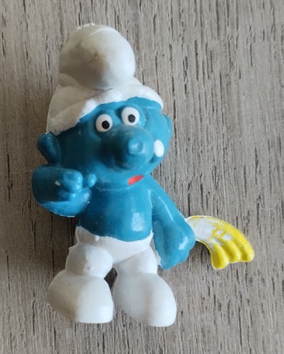 Figurine schtroumpf triste - figurine, qui