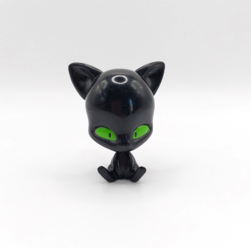 Petite figurine chat - , noir