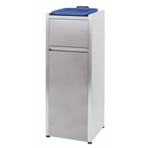 Poubelle snack inox 110 litres - poubelle,