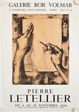 Affiche PIERRE LETELLIER 1966