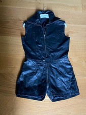 combishort combinaison cuir véritable Fashionworld Trade Taille M longueur 82cm