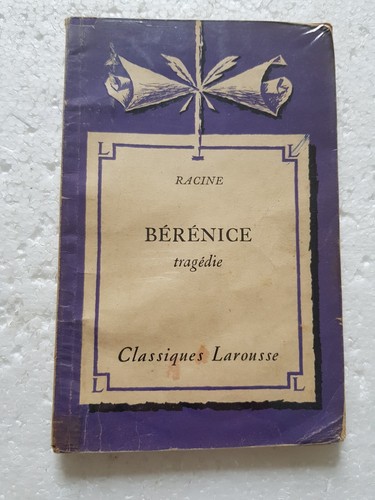 Berenice racine classiques - berenice, (classiques
