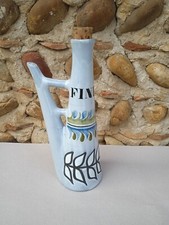 Bouteille Roger Capron Fine céramique Vallauris vers 1950 design vase