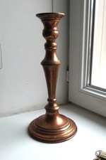 Ancien grand bougeoir cuivre