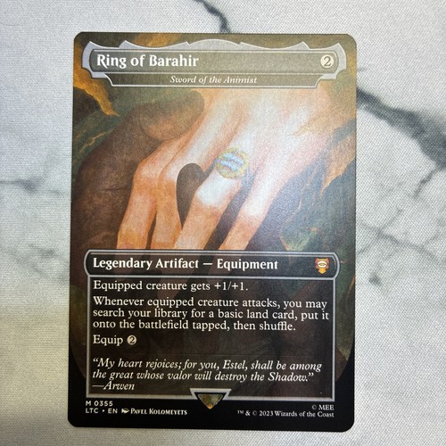 Ring barahir sword - ring,