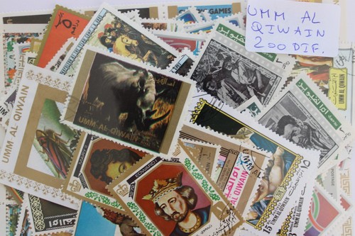 Umm qiwain 200 timbres - qiwain,