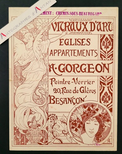 Gorgeon peintre verrier - a.,
