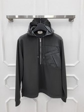 Hermes Anorak à capuche kaki