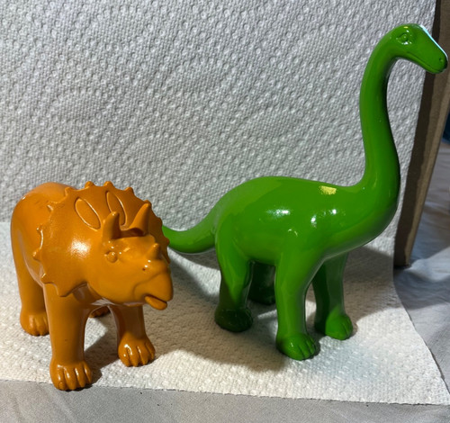 Set ceramic dinosaur - 2,