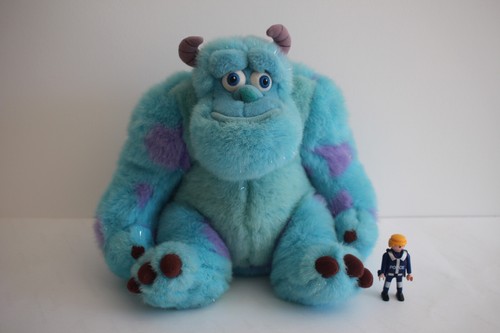 Grande peluche sully monstres - grande,